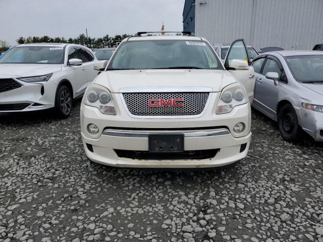 1GKKVTED5CJ316150 - 2012 GMC ACADIA DENALI WHITE photo 5