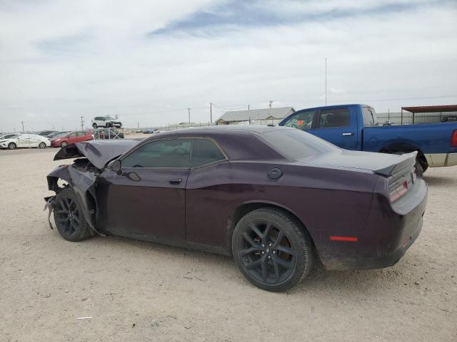 2C3CDZAGXNH128738 - 2022 DODGE CHALLENGER SXT PURPLE photo 2