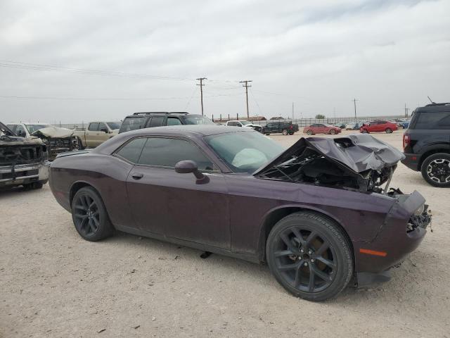 2C3CDZAGXNH128738 - 2022 DODGE CHALLENGER SXT PURPLE photo 4