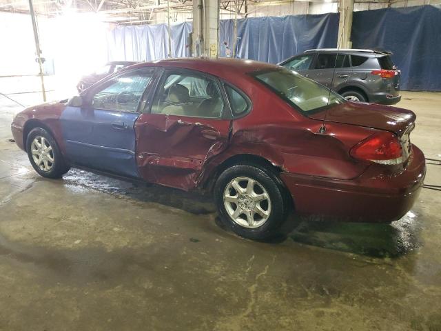 1FAFP56U46A260746 - 2006 FORD TAURUS SEL BURGUNDY photo 2