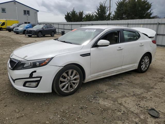 KNAGM4A71F5614327 - 2015 KIA OPTIMA LX WHITE photo 1