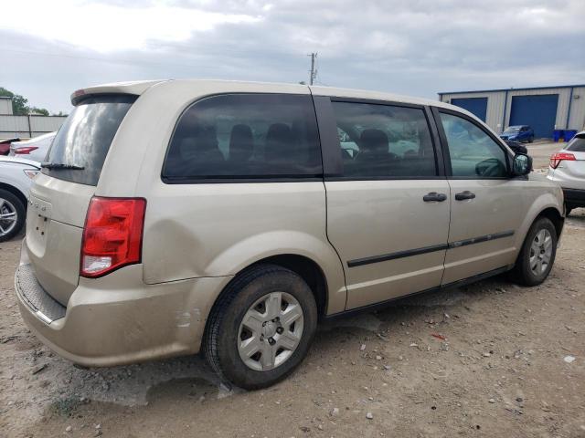 2C4RDGBG3DR557267 - 2013 DODGE GRAND CARA SE GOLD photo 3