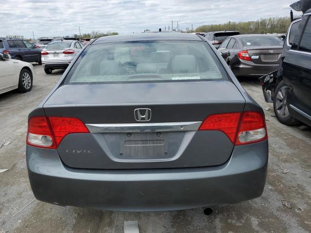 1HGFA16529L024393 - 2009 HONDA CIVIC LX GRAY photo 6