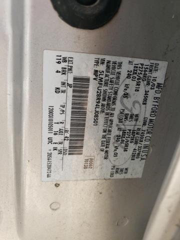 5LMFU28R94LJ08501 - 2004 LINCOLN NAVIGATOR ვერცხლისფერი ფოტო 12