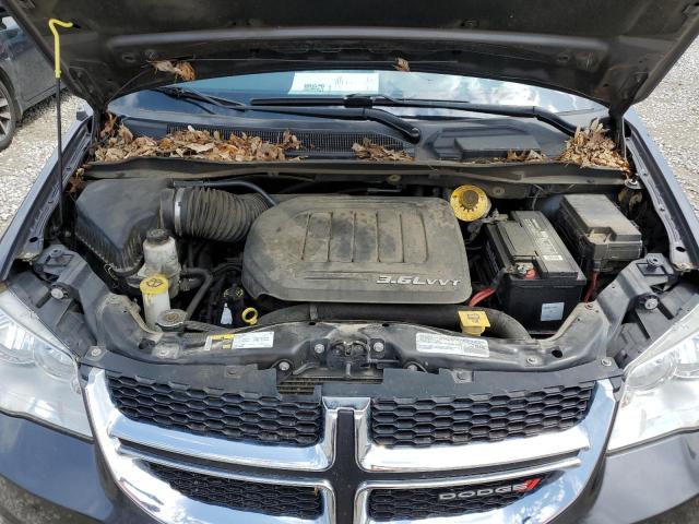 2C4RDGCG0HR818309 - 2017 DODGE GRAND CARA SXT GRAY photo 12