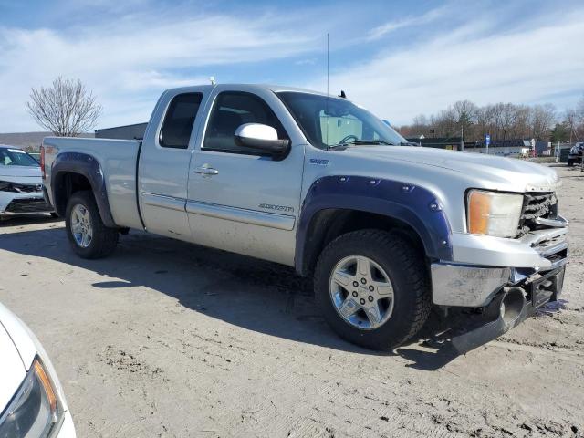 1GTR2VE36BZ207279 - 2011 GMC SIERRA K1500 SLE SILVER photo 4