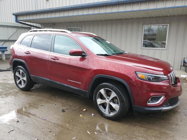 1C4PJMDN0KD260676 - 2019 JEEP CHEROKEE LIMITED BURGUNDY photo 4