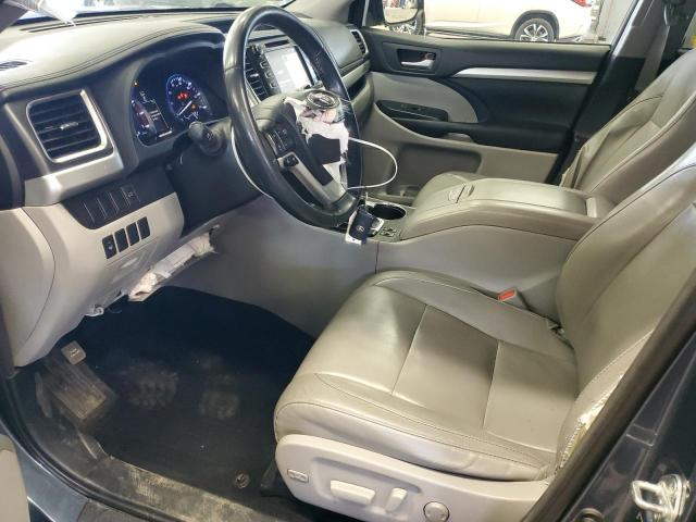 5TDJKRFH3FS117531 - 2015 TOYOTA HIGHLANDER XLE 蓝色 照片 7