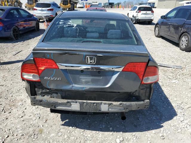 2HGFA1F67AH569046 - 2010 HONDA CIVIC LX-S ნაცრისფერი ფოტო 6