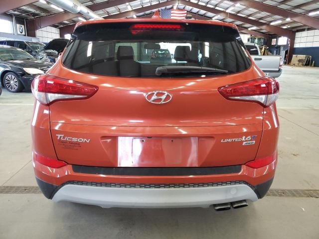 KM8J3CA29HU308894 - 2017 HYUNDAI TUCSON LIMITED ORANGE photo 6