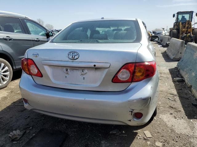 2T1BU4EE8AC237495 - 2010 TOYOTA COROLLA BASE SILVER photo 6