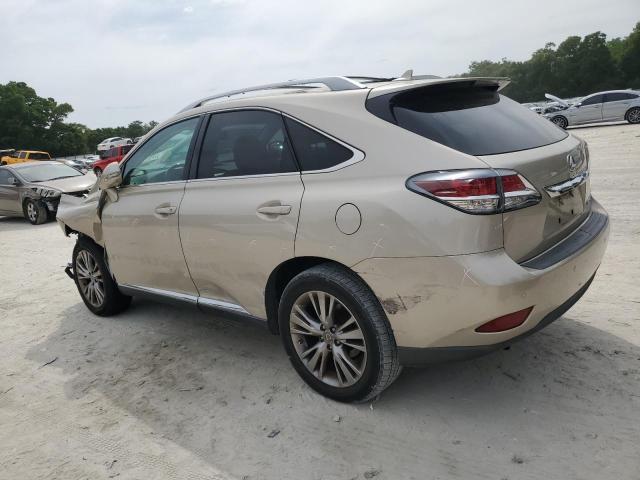 2T2ZK1BA5DC089312 - 2013 LEXUS RX 350 CREAM photo 2