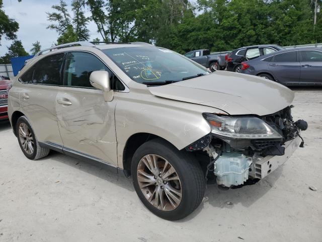 2T2ZK1BA5DC089312 - 2013 LEXUS RX 350 CREAM photo 4