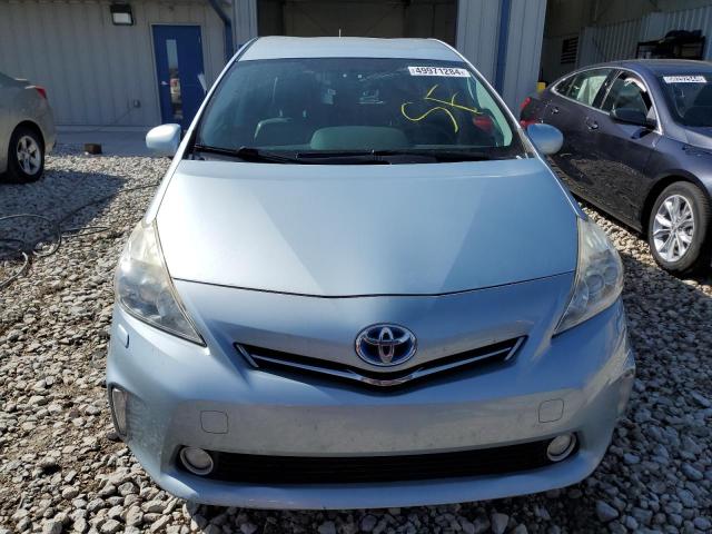 JTDZN3EU7C3182739 - 2012 TOYOTA PRIUS V BLUE photo 5