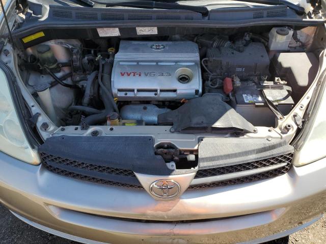 5TDZA22C94S115142 - 2004 TOYOTA SIENNA XLE TAN photo 12