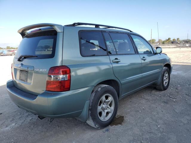 JTEGD21A170160335 - 2007 TOYOTA HIGHLANDER GREEN photo 3