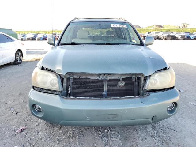 JTEGD21A170160335 - 2007 TOYOTA HIGHLANDER GREEN photo 5