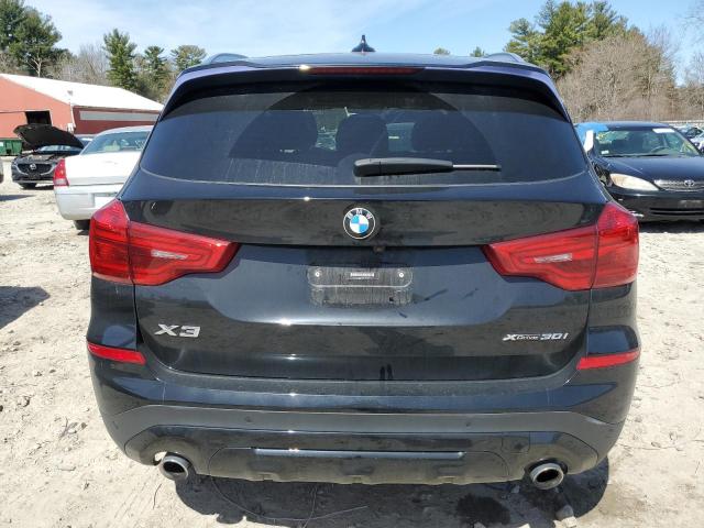 5UXTR9C51KLD91449 - 2019 BMW X3 XDRIVE30I BLACK photo 6