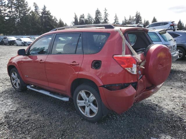 JTMBD32VX86073537 - 2008 TOYOTA RAV4 SPORT RED photo 2