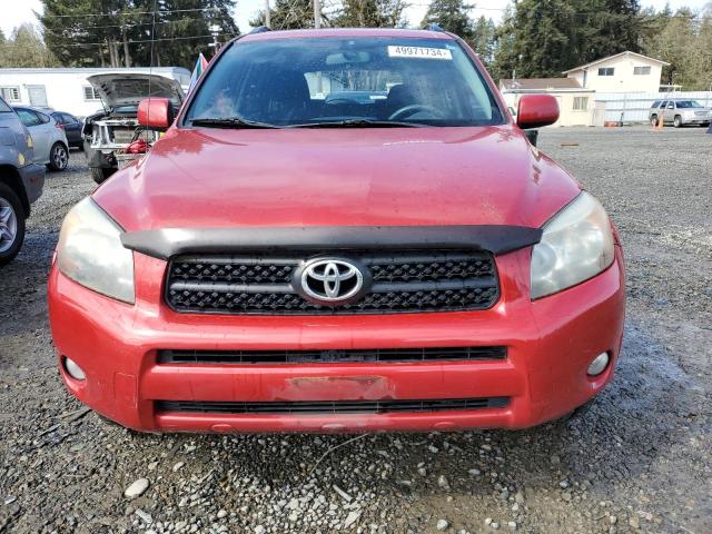 JTMBD32VX86073537 - 2008 TOYOTA RAV4 SPORT RED photo 5