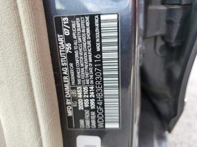 WDDGF4HB3ER307116 - 2014 MERCEDES-BENZ C 250 GRAY photo 12