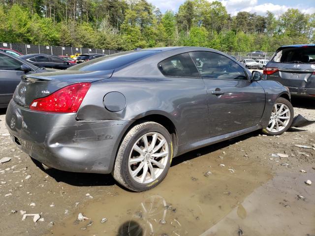 JN1CV6EL5FM890164 - 2015 INFINITI Q60 JOURNEY GRAY photo 3