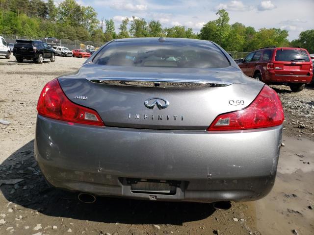 JN1CV6EL5FM890164 - 2015 INFINITI Q60 JOURNEY GRAY photo 6