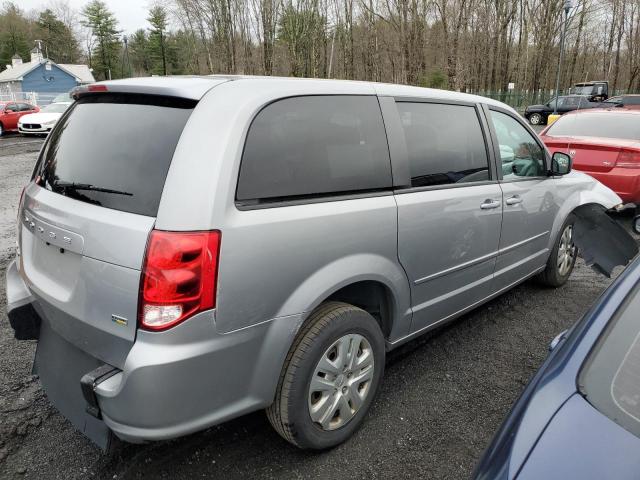 2C4RDGBG1HR567365 - 2017 DODGE GRAND CARA SE SILVER photo 3