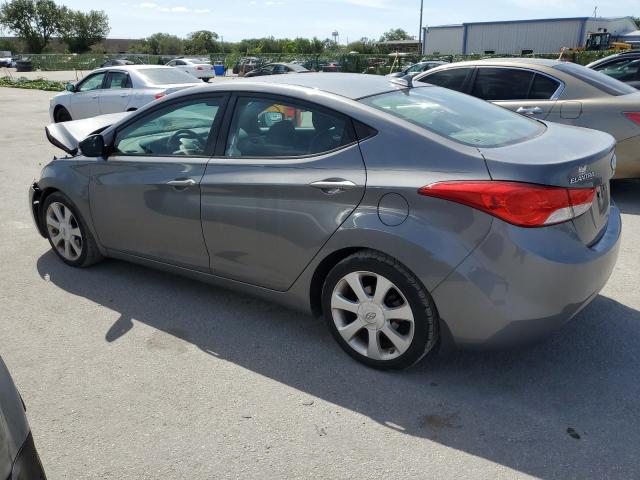 5NPDH4AE7DH214388 - 2013 HYUNDAI ELANTRA GLS GRAY photo 2