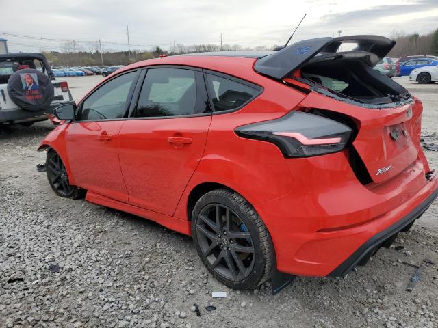 WF0DP3TH1J4127329 - 2018 FORD FOCUS RS RED photo 2