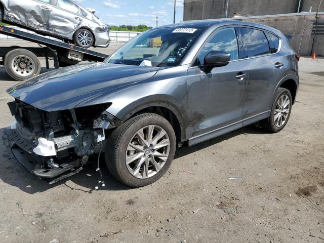 JM3KFBAY5M0460503 - 2021 MAZDA CX-5 GRAND TOURING RESERVE GRAY photo 1