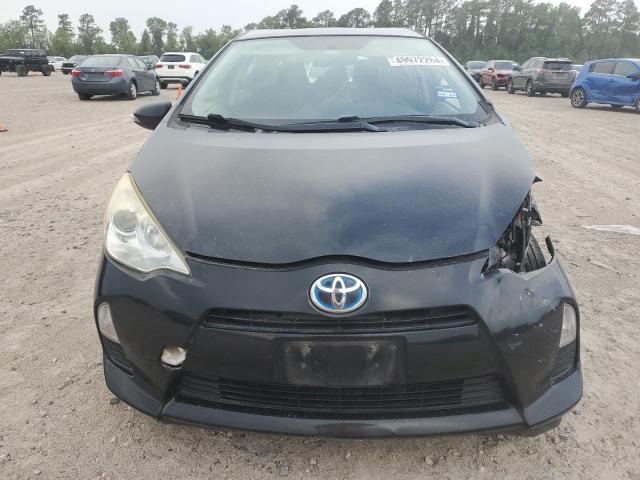 JTDKDTB3XE1061430 - 2014 TOYOTA PRIUS C BLACK photo 5