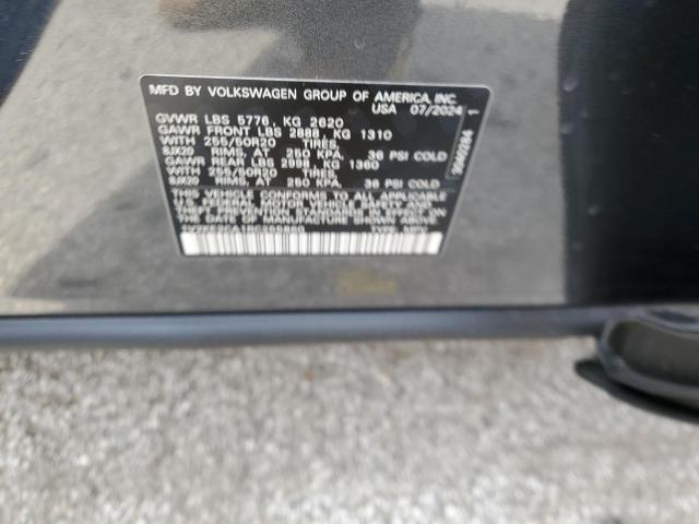 1V2KE2CA1RC255860 - 2024 VOLKSWAGEN ATLAS CROS SE GRAY photo 13