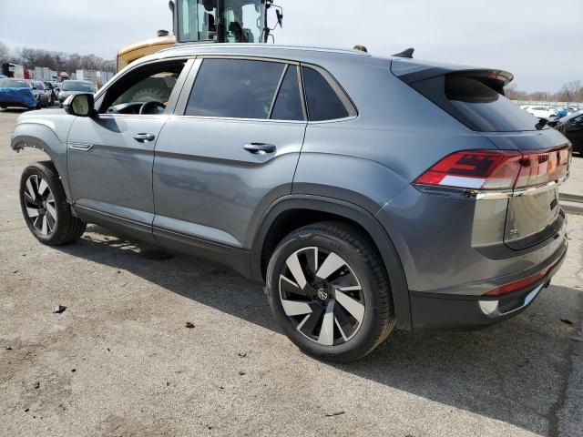 1V2KE2CA1RC255860 - 2024 VOLKSWAGEN ATLAS CROS SE GRAY photo 2