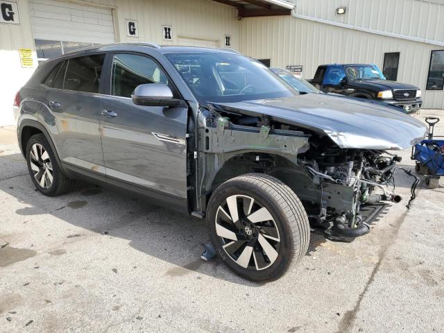 1V2KE2CA1RC255860 - 2024 VOLKSWAGEN ATLAS CROS SE GRAY photo 4