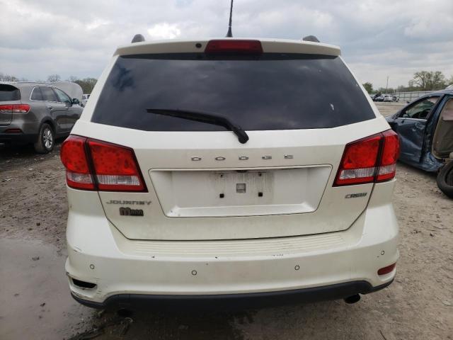 3C4PDCDG0DT588941 - 2013 DODGE JOURNEY CREW WHITE photo 6