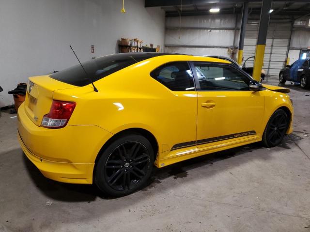JTKJF5C75C3028235 - 2012 TOYOTA SCION TC 黄色 照片 3
