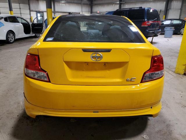 JTKJF5C75C3028235 - 2012 TOYOTA SCION TC YELLOW photo 6