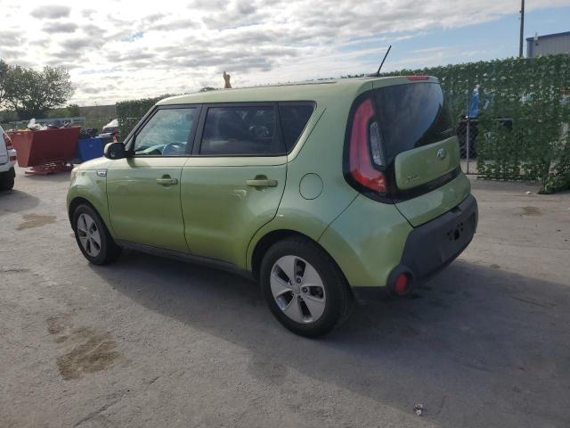 KNDJN2A2XF7811631 - 2015 KIA SOUL GREEN photo 2