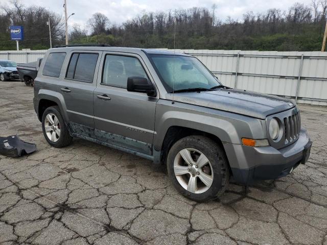 1J4NT1GA1BD285606 - 2011 JEEP PATRIOT SPORT GRAY photo 4