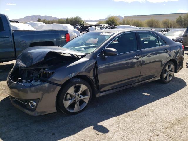 4T1BK1FK6CU004287 - 2012 TOYOTA CAMRY SE GRAY photo 1