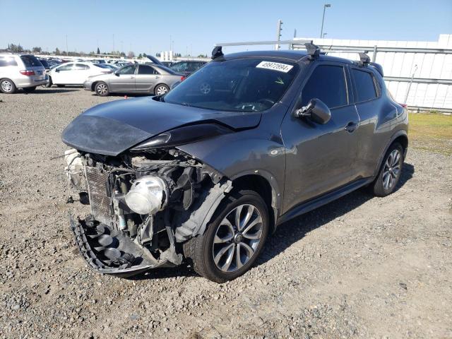 JN8AF5MV0DT223377 - 2013 NISSAN JUKE S GRAY photo 1