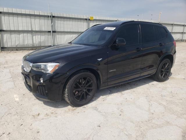 5UXWX7C52H0U39720 - 2017 BMW X3 XDRIVE35I BLACK photo 1