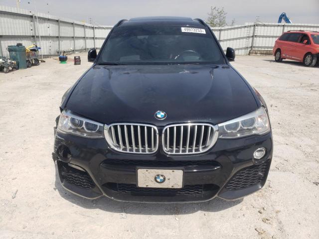 5UXWX7C52H0U39720 - 2017 BMW X3 XDRIVE35I BLACK photo 5