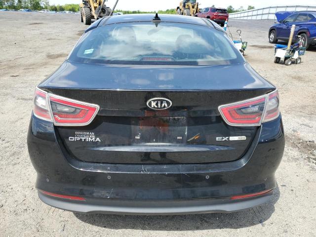 KNAGN4ADXG5092334 - 2016 KIA OPTIMA HYBRID BLACK photo 6