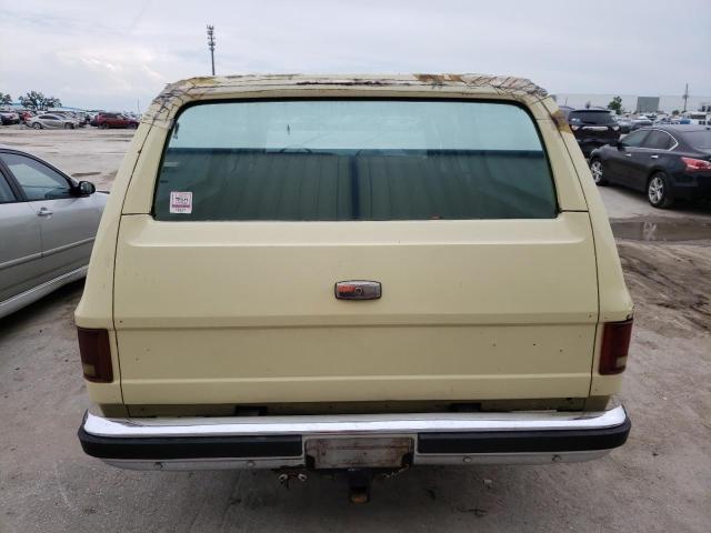 CCS167F164273 - 1977 CHEVROLET SUBURBAN YELLOW photo 6