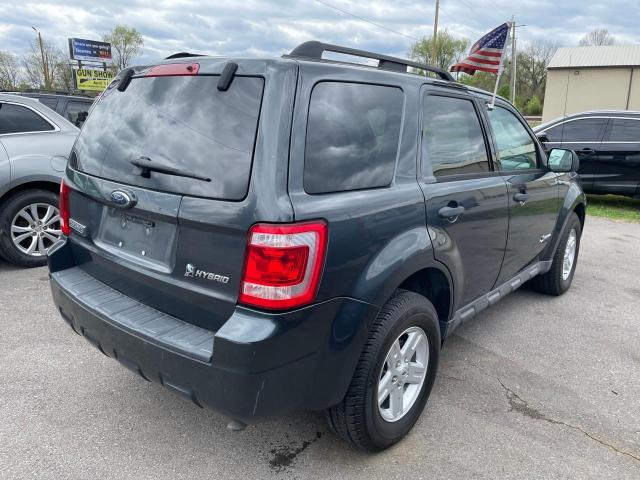 1FMCU59359KA71235 - 2009 FORD ESCAPE HYBRID GRAY photo 4