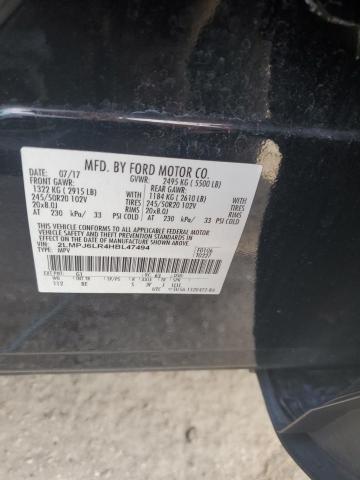 2LMPJ6LR4HBL47494 - 2017 LINCOLN MKX RESERVE Қара фото 13