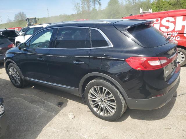 2LMPJ6LR4HBL47494 - 2017 LINCOLN MKX RESERVE Қара фото 2