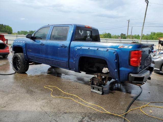 3GCUKREC8FG478206 - 2015 CHEVROLET SILVERADO K1500 LT BLUE photo 2